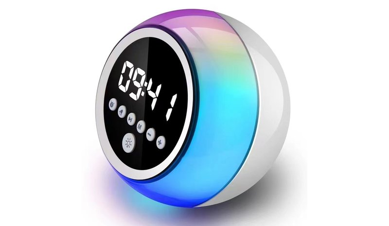 Herätyskello Bluetooth - kaiutin Himmennettävä FM - radion ajastintoiminto