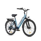 HillMiles MileCity 1 26'' sähköpyörä, matala runko, 250W moottori, 36V 13Ah akku, 7-vaihdetta, 25 km/h, jopa 100 km toimintasäde