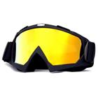 Laskettelulasit Gold Mirror Glass Matt Black