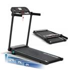 PH Fitness Endurance Juoksumatto – 1–12 km/h, 3.0 HP Moottori, 12 Ohjelmaa, Bluetooth FitShow App, 2-Tason Nousu 7% & 12%, Taitettava Juoksumatto