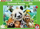 Schmidt Spiele 56359, 200 kpl, Eläimet, 8 vuosi/vuosia