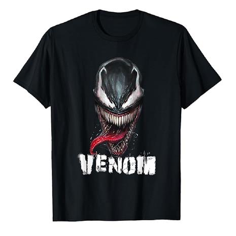 Marvel Boys Spider Man Venom Teeth Face T-Shirt