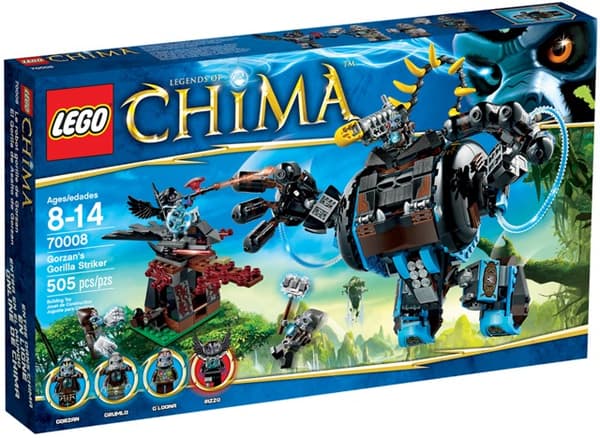 LEGO 70008 Gorzan’s Gorilla Striker