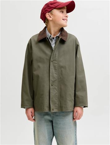 Jack & Jones Jjegraham Worker Jacket Ln Jnr - Green - 176
