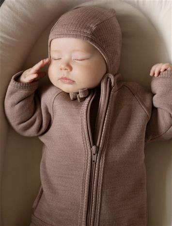 Smallstuff Cardigan Outerwear Fleece Outerwear Fleece Jackets Brown Smallstuff
