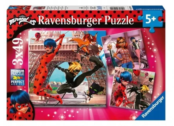 Ravensburger 05189, 49 kpl, Sarjakuvat, 5 vuosi/vuosia