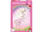 Schmidt Games Puzzle 150 Vaaleanpunainen yksisarvinen G3
