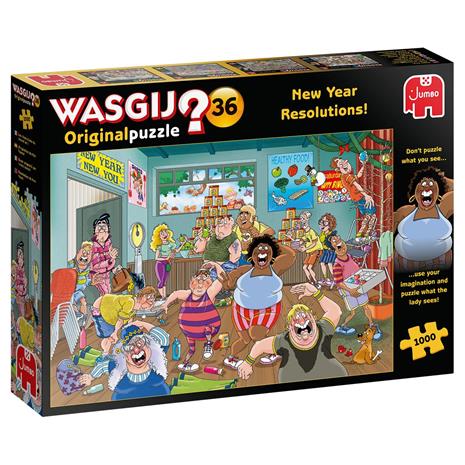 Wasgij Original 36 New Year Resolutions Palapeli 1000 palaa 25000