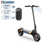 iScooter iX7 Pro sähköskootteri, 2x1000W harjaton moottori, 48V 17.5Ah akku, kantama 50km, maksiminopeus 60km/h