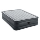 Intex 64126ND Queen Essential 2 hengen sänky 203x152x51 cm + Ingebouwde Pomp Grijs/Zwart