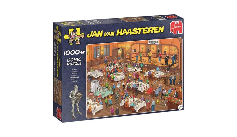 Jan Van Haasteren Darts 1000 pcs 19076 – kuva 1/1