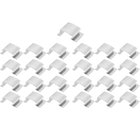 Jousikiinnikkeet kasvihuonelasille, G-kiinnikkeet 25-Piece