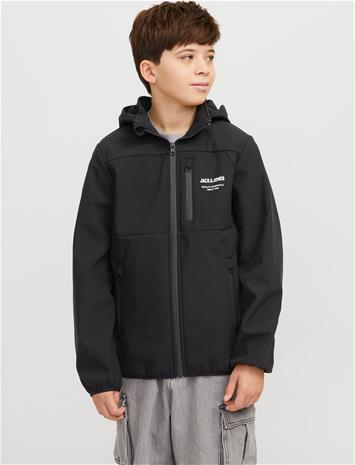 Jack & Jones Jjtheo Softshell Jacket Noos Jnr Outerwear Softshells Softshell Jackets Black Jack & J S