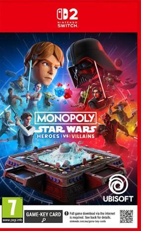 Monopoly: Star Wars Heroes vs. Villains, Nintendo Switch 2 -peli