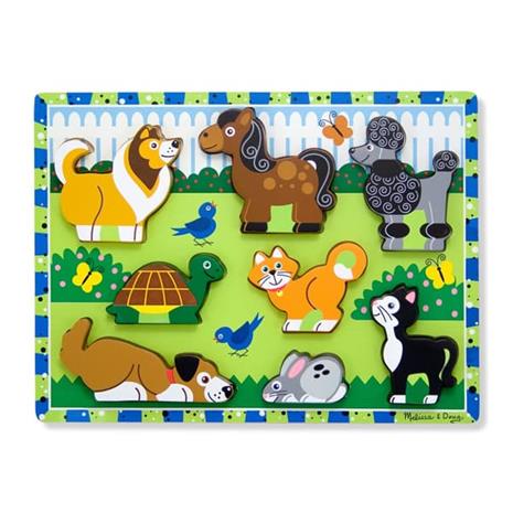 Melissa ja Doug Houten Puzzel Huisdieren