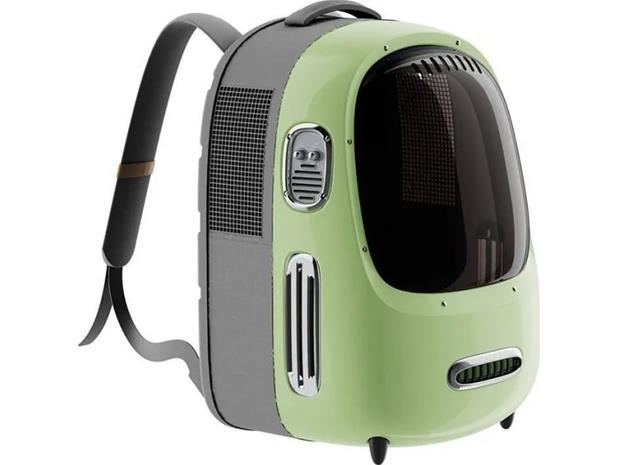PetKit Lemmikkieläinten matkarepussa PetKit Breezy 2 (vihreä) – kuva 1/1