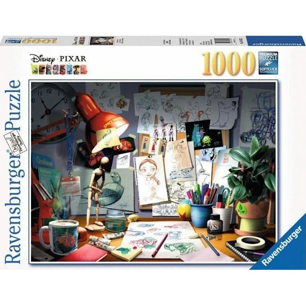Ravensburger 19432 palapeli Palapeli 1000 kpl Sarjakuvat