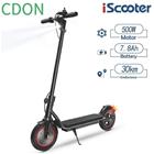iScooter W6 sähköskootteri aikuisille 500W moottori, 36V 7,8AH akku, 10 tuuman rengas, toimintamatka 25–30 km