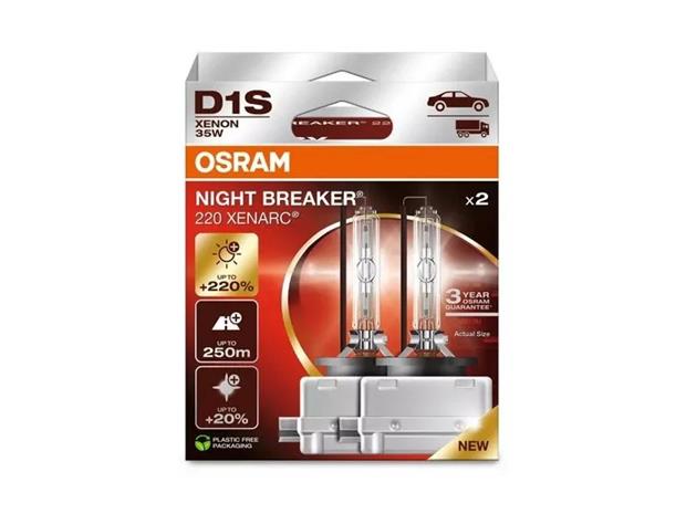 Osram Xenarc Night Breaker 220 - D1S Xenon polttimot