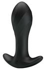 Pretty Love Anal Plug Massager Black Värisevä anaalitappi