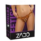ZADO Nahkainen Strap-On Valjas Ruskea 2XL