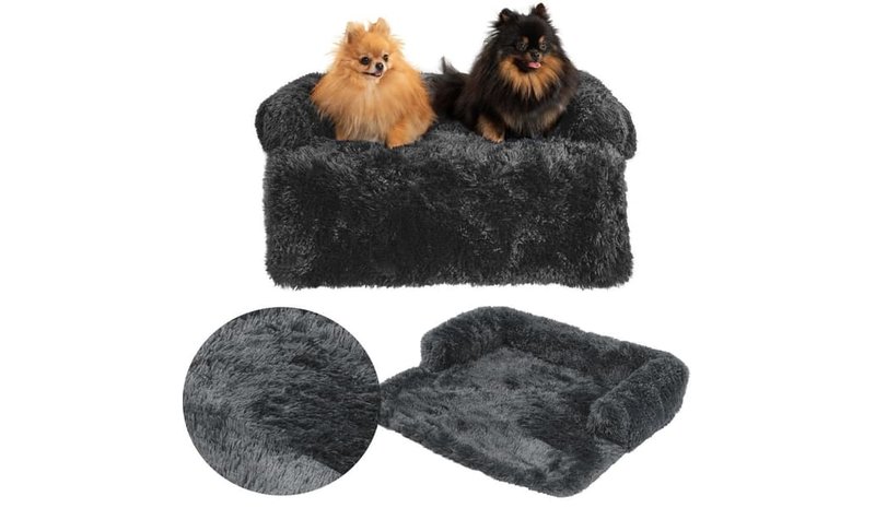 Koiran Peti Sohvalle Pj-024 S Harmaa Puppyjoy 76x76x16cm