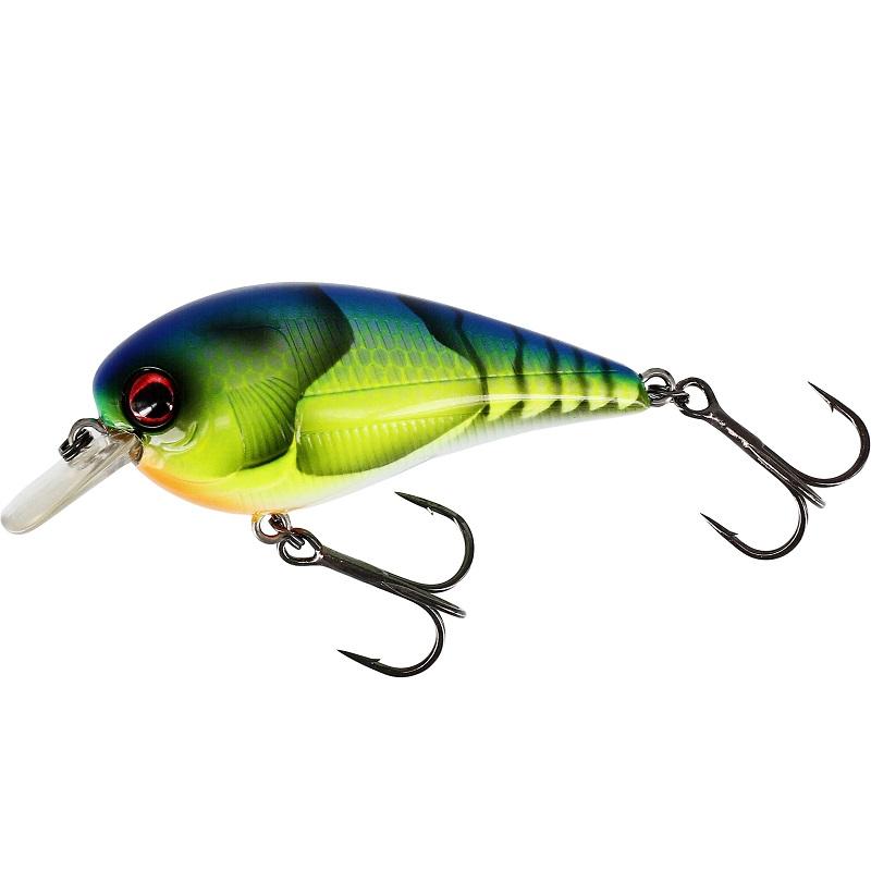 Westin BassBite 1.5 Squarebill 6cm 13g Floating Chartreuse Blue Craw