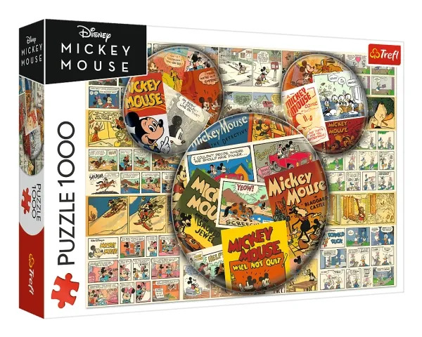 Trefl PUZZLE 1000EL TREFL KOMIKSOWA MYSZKA MIKI PUDI PUD6