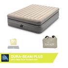 Uppblåsbar madrass - INTEX - Prime Comfort - 2 personer - 152 x 203 x 51 cm - Grå