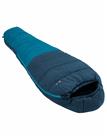 VAUDE Alpli Adjust 400 II Lapset Muumiopussi Polyesterikuitutäyte, Kierrätetty polyesteri Sininen