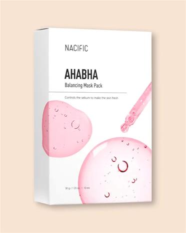 Nacific AHA BHA Balancing Mask Pack - 30 g * 10 sheets