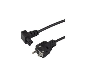 Deltaco - power cable - power CEE 7/7 to IEC 60320 C5 - 5 m