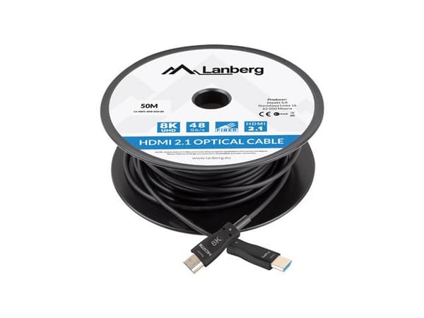 HDMI-kaapeli - Lanberg - 50M - 8K - Optinen - M/M v2.1
