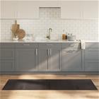 vidaXL Matto suorakaiteen muotoinen tummanruskea 60x200 cm bambu