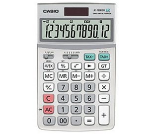 Casio JF-120 ECO laskin Työpöytä Näyttölaskin