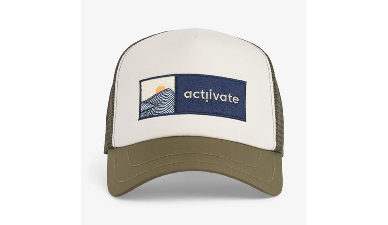 ACTIIVATE Gab Foam Trucker Cap - lippis