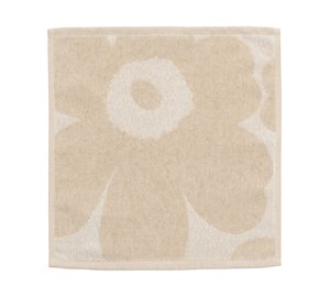 Marimekko Unikko Mini pyyhe 30 x 30 cm Off white-pellava