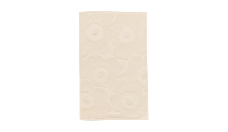 Marimekko Unikko-kylpyhuonematto Off white