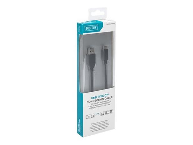 DIGITUS - USB-C cable - USB Type A to USB-C - 1 m