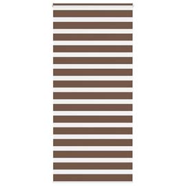vidaXL Seepraverho ruskea 115x200 cm kangas leveys 110,9 cm polyesteri