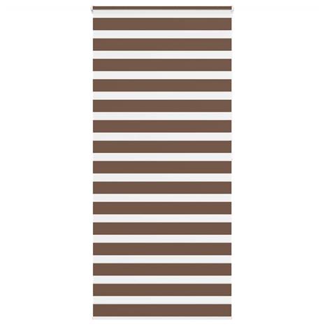vidaXL Seepraverho ruskea 115x200 cm kangas leveys 110,9 cm polyesteri