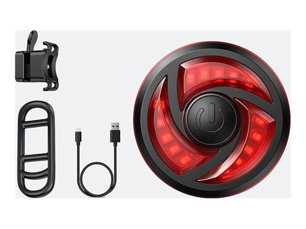 Superfire Rear bike light BTL02 USB 330mAh – kuva 4/5