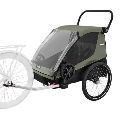 Thule Courier Pyöräkärry, Vintage Green