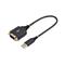 StarTech.com 1ft (30cm) USB to Serial Adapter Cable COM Retention RS232 - USB / serial cable - USB to DB-9 - 30.5 cm – kuva 2