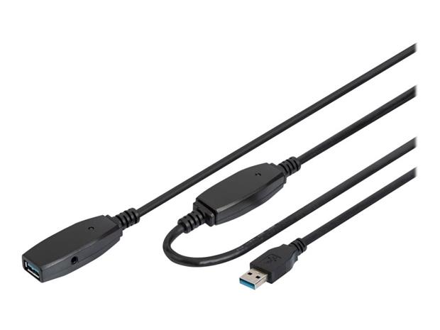 DIGITUS - USB extension cable - USB Type A to USB Type A - 10 m