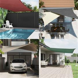 vidaXL Aurinkoverho purje oranssi 2x2x2 m 100% polyesteri Oxford