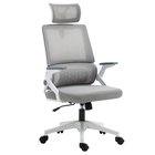 Toimistotuoli Työpöydän Tuoli Office-tuoli, korkeussäädettävä, 1 pääntuki, 58 x 61 x 119 cm. Musta