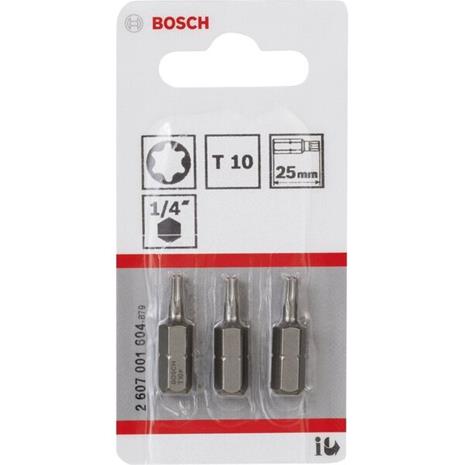 Bosch Ruuvauskärjet Extra-Hart T10, 25 mm