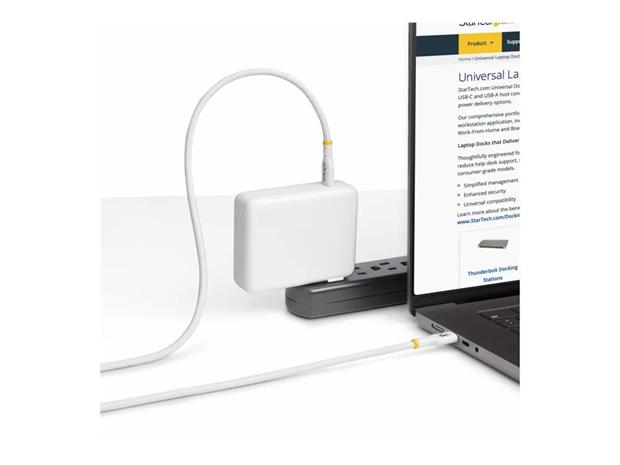 StarTech.com 4m USB C Charging Cable USB-IF Certified USB-C Cable 240W - USB-C cable - 24 pin USB-C to 24 pin USB-C - 4 m