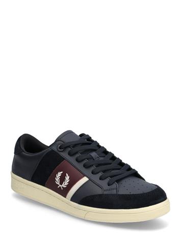 Fred Perry B725 Leather/ Suede - Navy - 47